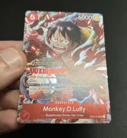 MONKEY D. LUFFY TREASURE CRUISE WINNER PACK VOL.5 PROMO 2023 NEAR MINT READ - Image 3