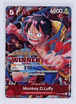 MONKEY D. LUFFY TREASURE CRUISE WINNER PACK VOL.5 PROMO 2023 NEAR MINT - READ - Image 1