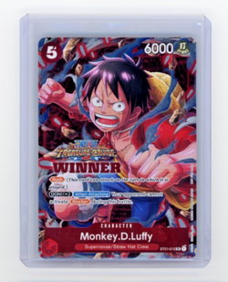 MONKEY D. LUFFY TREASURE CRUISE WINNER PACK VOL.5 ONE PIECE PROMO 2023 NEAR MINT - Image 1
