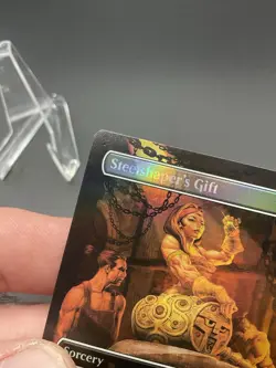 Steelshaper's Gift (Borderless) Commander Masters Foil MTG 0629 - Image 3