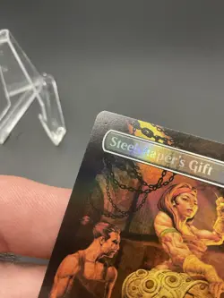 Steelshaper's Gift (Borderless) Commander Masters Foil MTG 0629 - Image 4