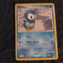 Piplup Diamond & Pearl Trainer Kit Manaphy Set 5/12 Pokemon Cards - Image 1