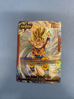 Son Goku (Mini) DA Leader FB05-001 Alt Art New Adventure Dragon Ball Super Card - Image 1