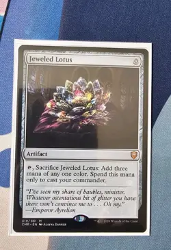 MTG - Jeweled Lotus - Regular Mythic #396 - Commander Masters CMM NM - Image 1