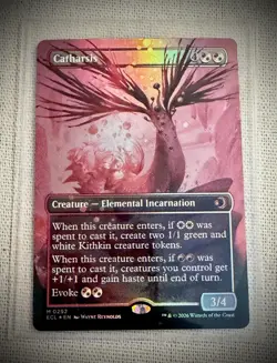 Catharsis (Borderless) Lorwyn Eclipsed Foil Mythic M0292 MTG 2026 Elemental NM/M - Image 1