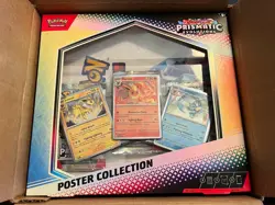 Case of 6 Pokemon Scarlet & Violet Prismatic Evolutions Poster Collection Boxes 196214112537 - Image 1