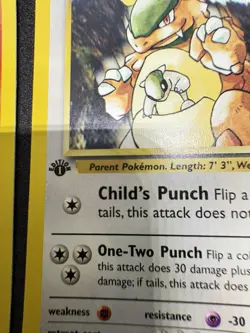 Pokemon TCG Gym Heroes Blaine’s 3 Card Lot #35,36,61/132 1ST Edition Kangaskhan - Image 5