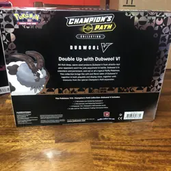 Pokemon TCG Champion’s Path Collection Dubwool & Hatterene V Box 2x Set - Image 4