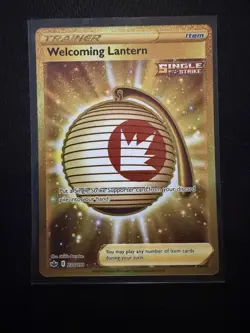 Welcoming Lantern 230/198 SWSH06: Chilling Reign Secret Rare Pokemon Card - Image 1
