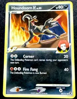 Pokemon: Houndoom 65/111 Rising Rivals Reverse Holo - Image 1