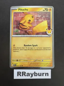 Pokemon Pikachu (Pokemon Day 2026) 051/162 Promo Holo - Image 1