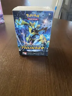 Pokemon Sun & Moon: Lost Thunder Build & Battle Box English Factory Sealed Minty - Image 1