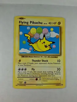 Flying Pikachu 110/108 XY Evolutions NM Secret Rare Pokemon Card - Image 3