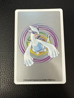 Pokemon Ampharos King of Diamonds 181 Silver Deck Lugia Playing Card Poker - Image 2