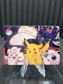 Pokemon Vintage Pocket Monsters Vending HOLO Prism Sticker Bandai 1999 Nintendo - Image 1