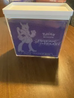 Sealed Pokemon XY Breakthrough Elite Trainer Box (Mega Mewtwo X) Minty W/ Case - Image 1