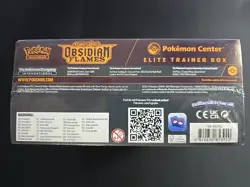 Pokemon Obsidian Flames Pokemon Center Exclusive ETB Sealed - Image 3