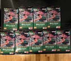 One Piece Card Game : OP12 - Legacy Of The Master - Booster Packs [LOT OF 9] - Image 1