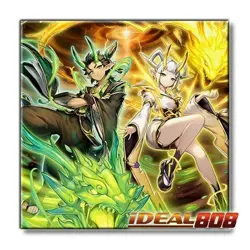PRE-SALE YUGIOH x1 BPRO-EN027 SHIINA, TWIN TEMPEST OF CELESTIAL THUNDER - SECRET - Image 1