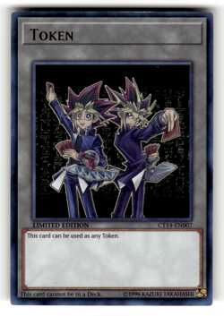 Token: Yugi/Yami () CT14-EN007 Ultra Rare 2017 Mega-Tins LP - Image 1