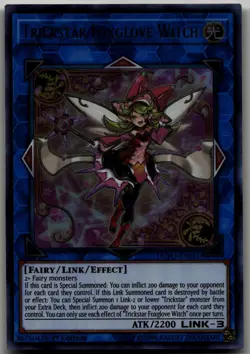 Trickstar Foxglove Witch Ultra Rare Duel Power DUPO-EN021 LP - Image 1