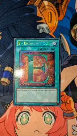 YuGiOh! | E - Emergency Call | RYMP-EN024 Secret Rare 1st Ed. | EX - Image 1
