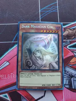 Yugioh: 1x Dark Magician Girl - GFP2-EN177 - Ghost Rare - 1st Edition - NM Ghost - Image 1