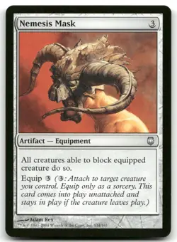 Nemesis Mask NM Normal U Darksteel 134 - Image 1