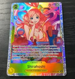 One Piece CCG Shirahoshi Legacy Of The Master SR Foil Card OP12-102 NM - Image 1