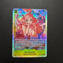 Shirahoshi OP12-102 SR - One Piece TCG - English Card - Near-Mint Super Rare - Image 1