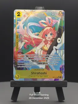 Shirahoshi OP12-102 SR One Piece Card Game Legacy of the Master - Image 1