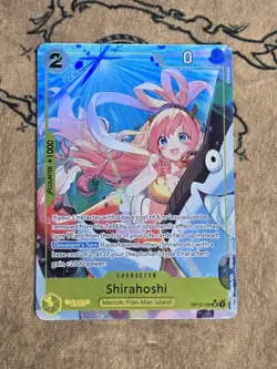 One Piece Card Game Shirahoshi (Alternate Art) OP12-102 Siper Rare NM English - Image 1