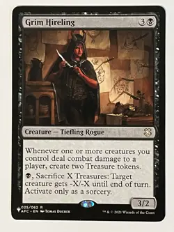 Grim Hireling The List Reprints Non-Foil MTG NM - Image 1