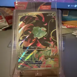 Pokemon Sealed Bulbasaur 133/132 TCG Mega Evolution Stamped Promo Card - Image 1
