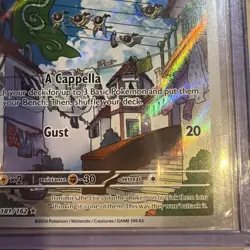 Pokemon TCG Chatot Full Art Holo Card 181/162 Temporal Forces Illustration Rare - Image 5