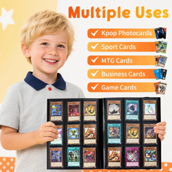 Premium 9-Pocket Trading Card Binder, Waterproof Album for MTG & Sports Cards - Image 2