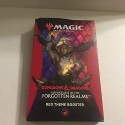 New Magic the Gathering Dungeons & Dragons Forgotten Realms Red Theme 35 Cards - Image 1