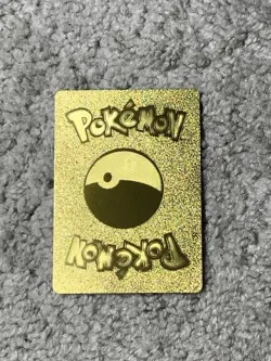 Charizard (Dracaufeu) V HP522 Rare French Gold Accent Foil Fan Art Cards - Image 3