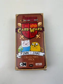 Adventure Time Card Wars Finn vs Jake Collector's Pack Card Game - 100% Complete - Image 2