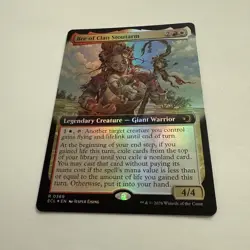Bre of Clan Stoutarm FOIL Extended Art 369 Lorwyn Eclipsed ECL MTG Rare Unplayed - Image 3
