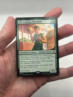 Magic the Gathering Avatar ATLA Cabbage Merchant #0134 Regular Rare MTG TLE - Image 3