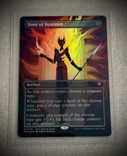 MTG Lorwyn Eclipsed (Special Guest) - Door of Destinies [FOIL] SPG M 0146 NM/M - Image 1