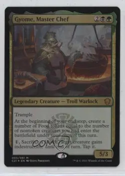 Gyome Master Chef Foil Magic: Commander 2021 C21 #5 - Image 1