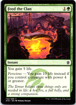 Feed the Clan C Khans of Tarkir 132 LP - Image 1