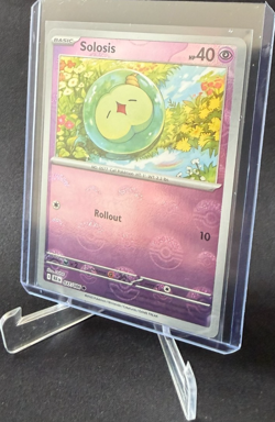 Solosis Pokeball Reverse Holo 037/086 Black Bolt Common Pokemon TCG - Image 1