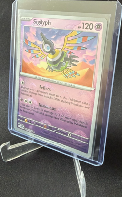 Sigilyph Pokeball Reverse Holo 038/086 White Flare Uncommon Pokemon TCG - Image 1