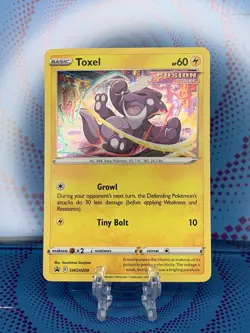 Toxel SWSH209 Cosmos Holo 2022 Pokemon Black Star Promo NM 🔥🔥🔥 - Image 1