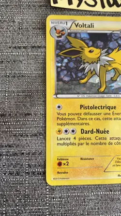 Carte Pokemon Voltali Holo 6/12 Promo Mc Donald MCDO 2013 Francais OCCASION - Image 3