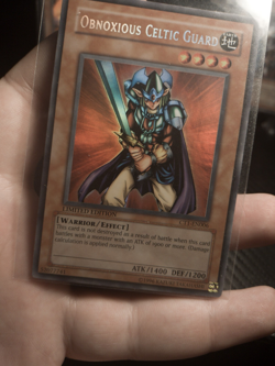 Yugioh Misprint Swift Gaia,Obnoxious Celtic Guard,Total Defense Shogun Ultra NM - Image 4