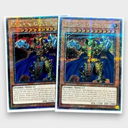Yu-Gi-Oh! 2x Eldlich The Golden Lord Quarter Century Secret Rare RA01-EN NM - Image 1